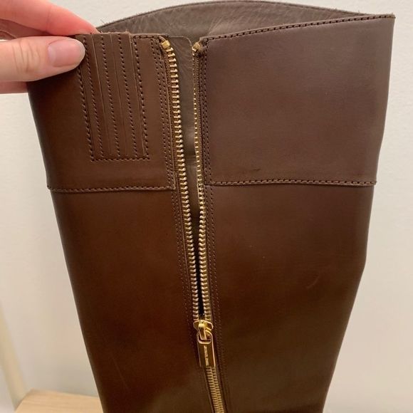 Michael Kors Brown Fulton Tall Riding Boots - Picture 8 of 13